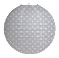 1 Paper Lantern - Gray Dots NEW